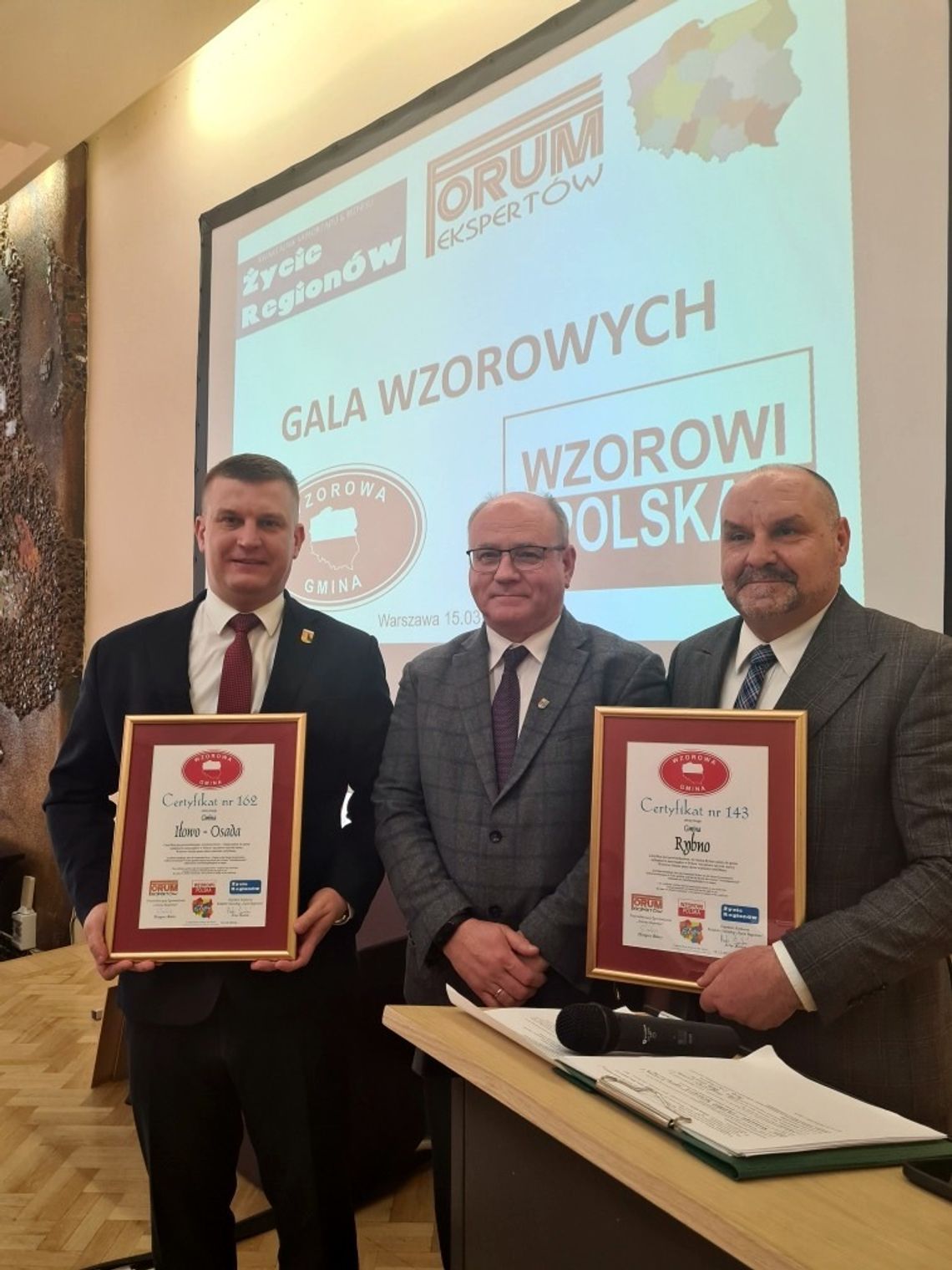 „Wzorowe Gminy” z powiatu działdowskiego