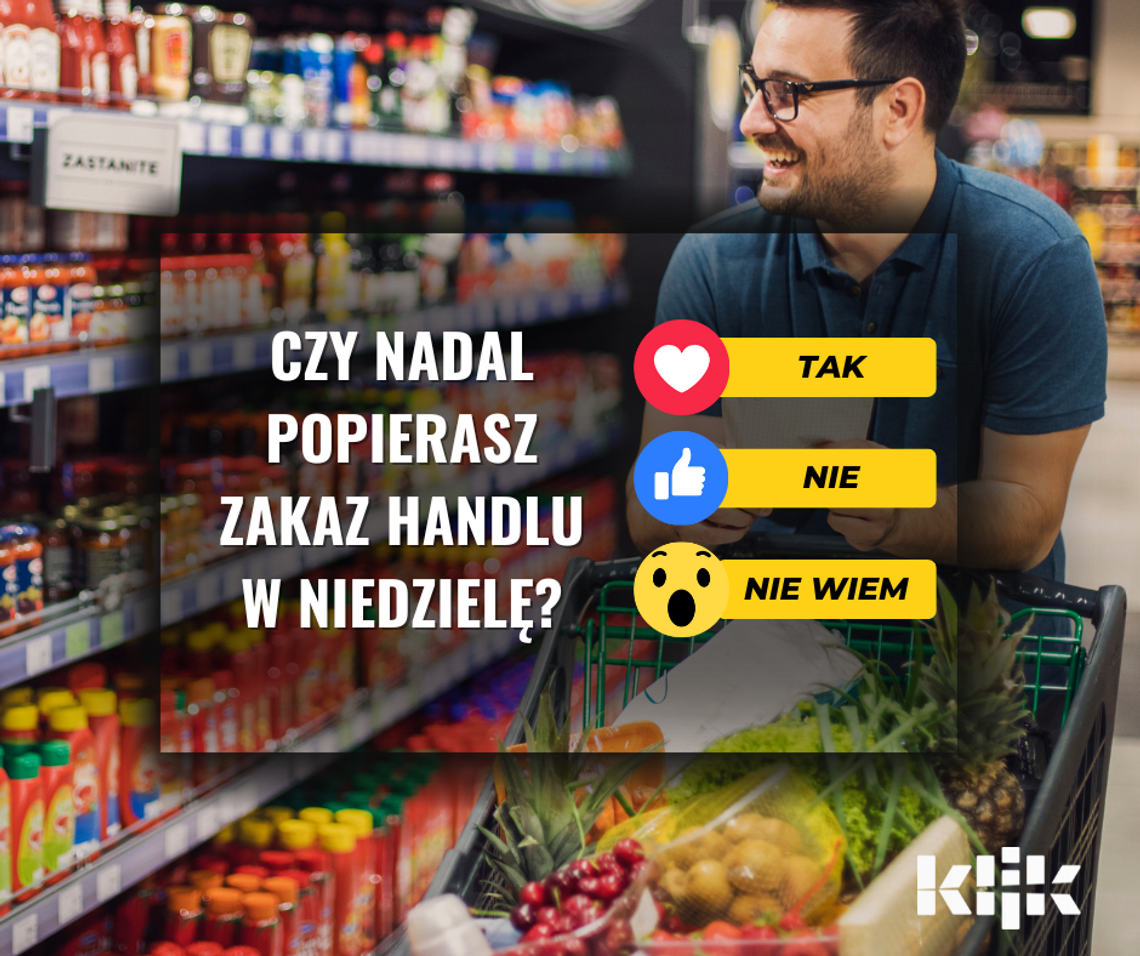 Zakaz handlu w niedzielę dzieli Polaków na pół. Zmienią się przepisy?