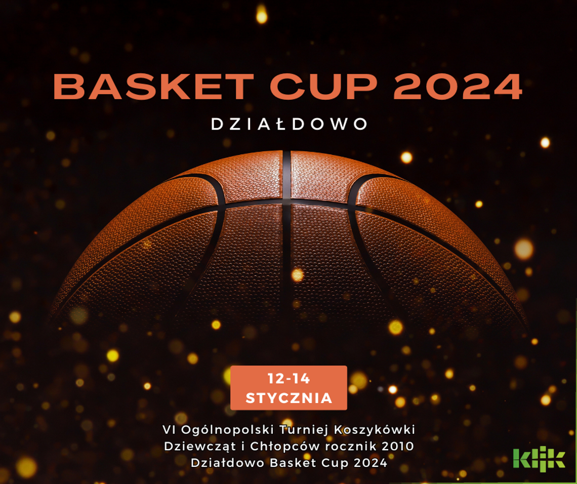 Zaproszenie na Działdowo Basket Cup 2024 - PLAN ROZGRYWEK