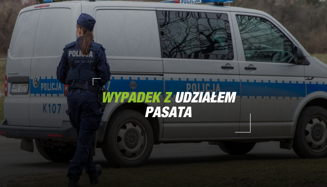 Zderzenie z udziałem Pasata