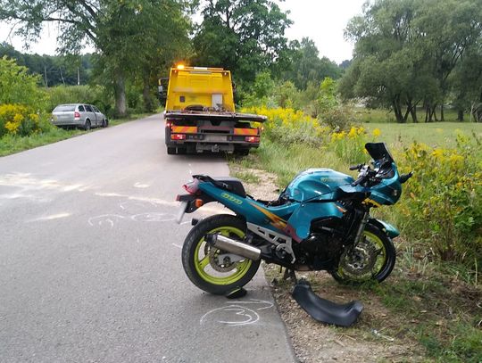 Wypadek na trasie Nikielkowo-Łęgajny