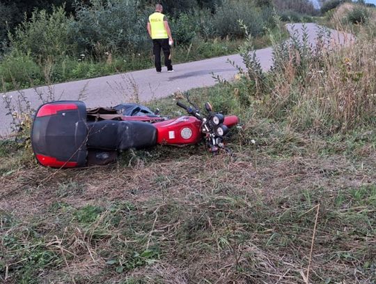 Wypadek na trasie Kałęczyny-Giże w gminie Ełk